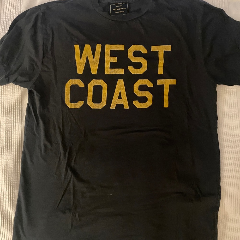 Retroband West Coast T-Shirt Size Small